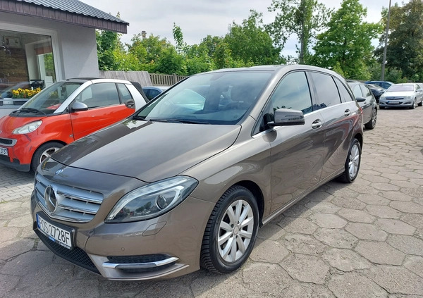 Mercedes-Benz Klasa B cena 43000 przebieg: 153550, rok produkcji 2013 z Duszniki-Zdrój małe 352